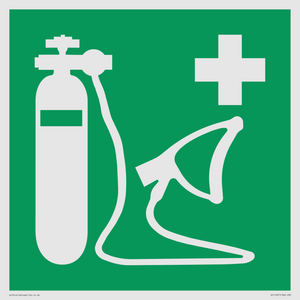 E028 safe condition oxygen resuscitator